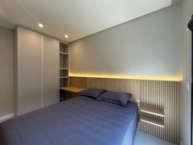 Piscina Aquecida | Apto a 70 m da Praia