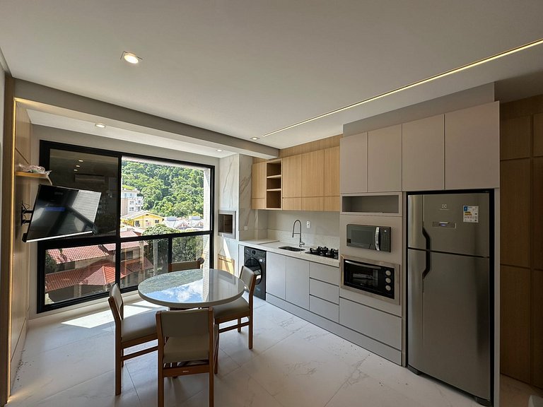 Piscina Aquecida | Apto a 70 m da Praia