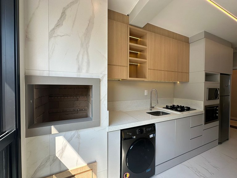 Piscina Aquecida | Apto a 70 m da Praia