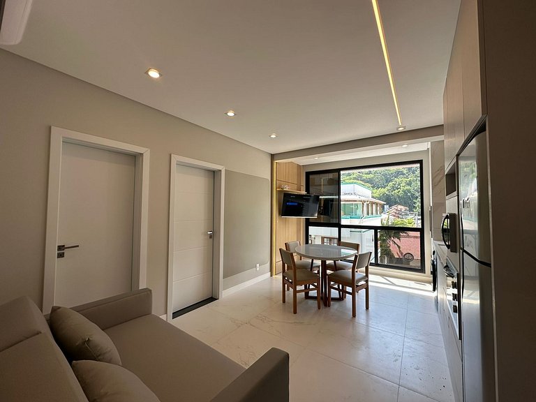 Piscina Aquecida | Apto a 70 m da Praia