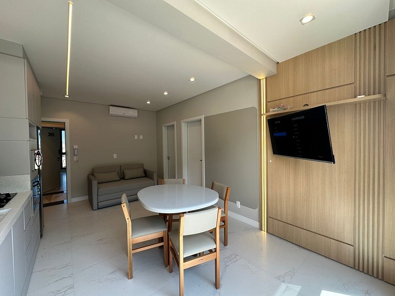 Piscina Aquecida | Apto a 70 m da Praia