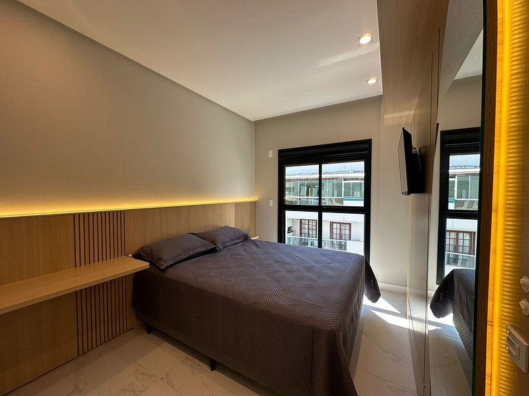 Piscina Aquecida | Apto a 70 m da Praia