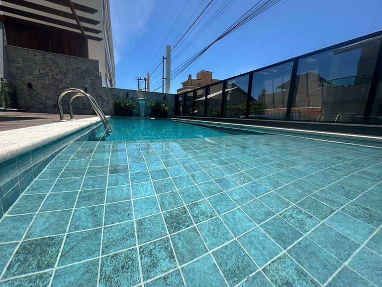 70m do mar, com piscina aquecida!