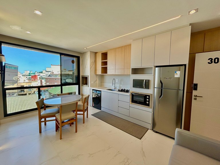 Apartamento Alto Padrão em Bombinhas, Com Vista Mar e apenas