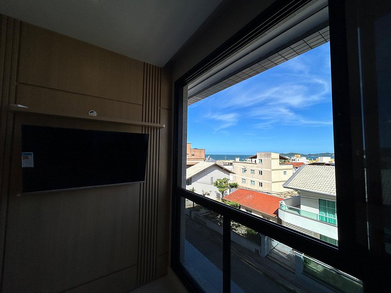 Apartamento com vista para o mar em Bombinhas
