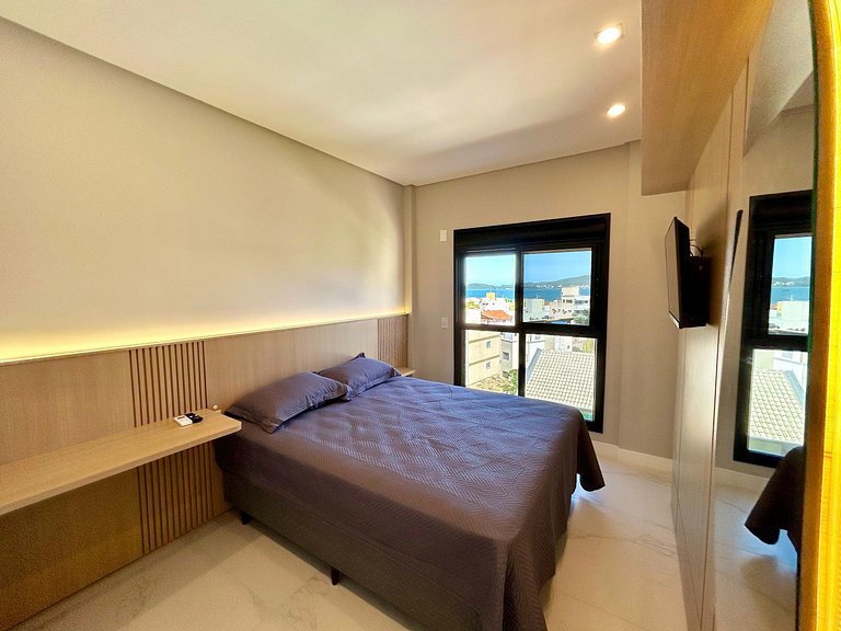 Apartamento com vista para o mar em Bombinhas