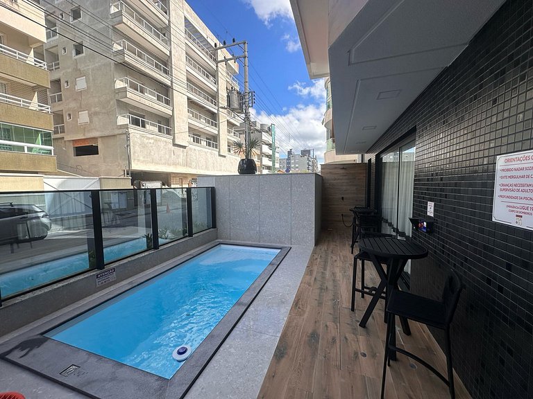 Cobertura com Vista para o Mar a 200m da Praia – Bombas, Bom