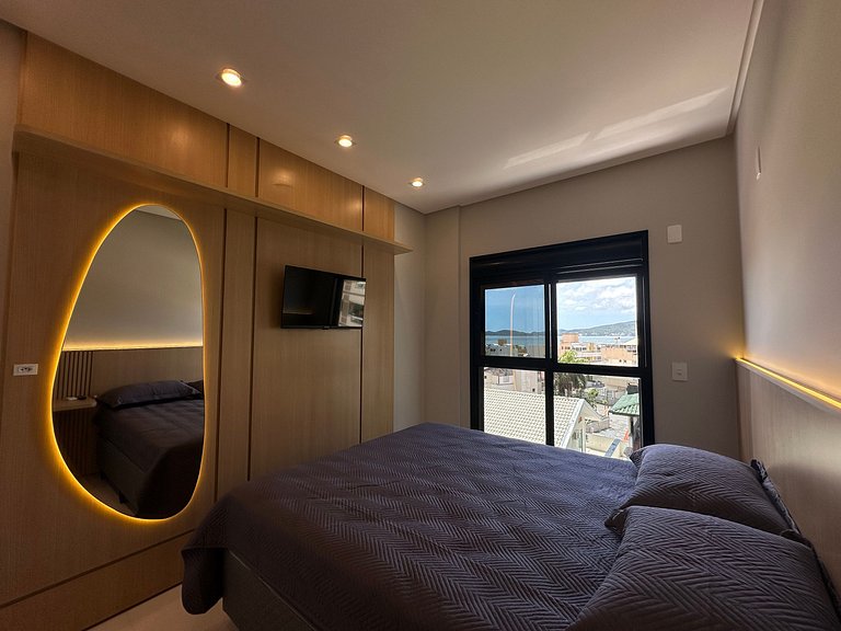 Apartamento com vista para o mar em Bombinhas