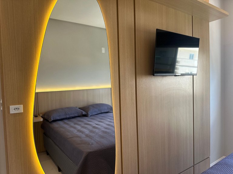 Apartamento com vista para o mar em Bombinhas