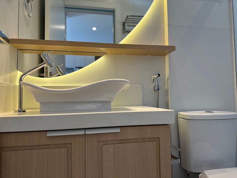 Apartamento com vista para o mar em Bombinhas