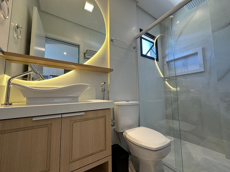 Apartamento com vista para o mar em Bombinhas