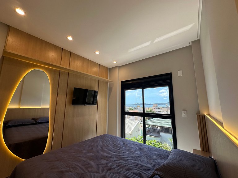 Apartamento com vista para o mar em Bombinhas