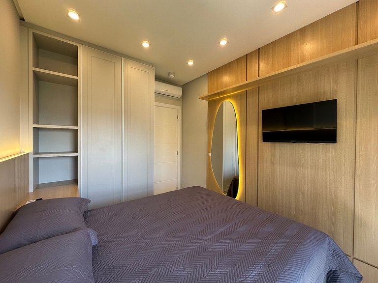 Apartamento com vista para o mar em Bombinhas