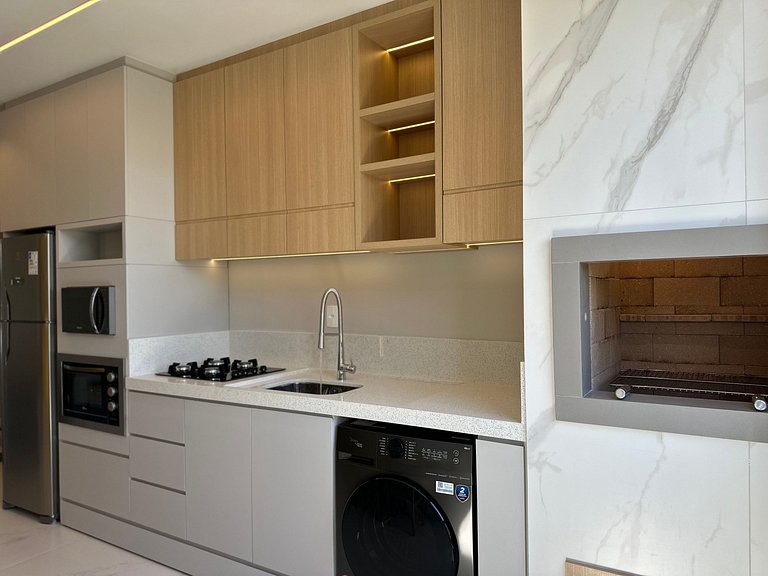 Apartamento com vista para o mar em Bombinhas