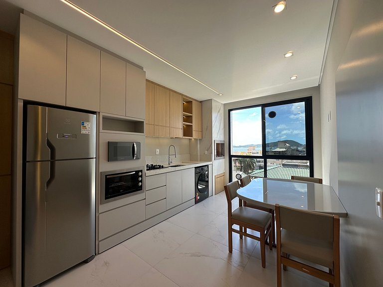 Apartamento com vista para o mar em Bombinhas