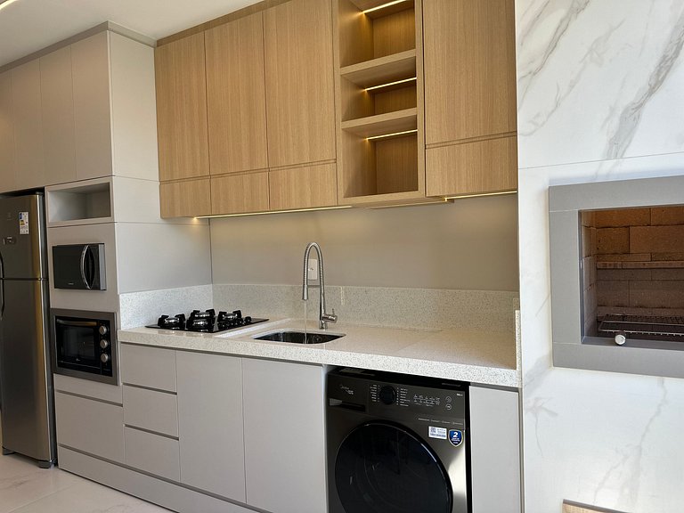 Apartamento com vista para o mar em Bombinhas