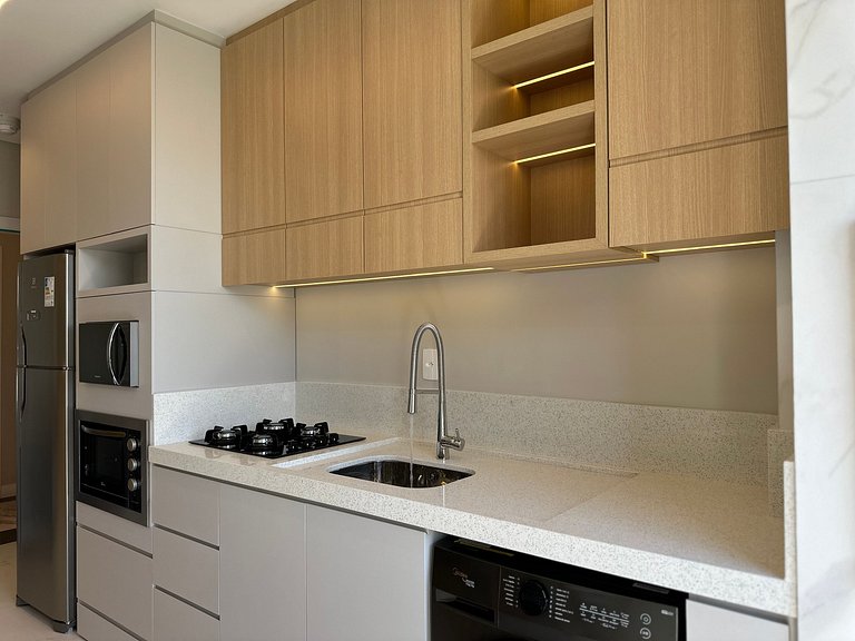 Apartamento com vista para o mar em Bombinhas