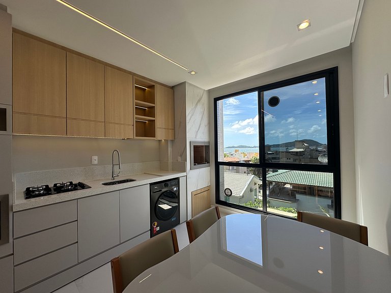 Apartamento com vista para o mar em Bombinhas