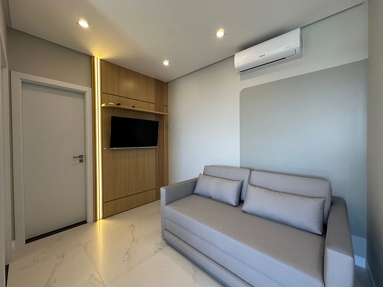 Apartamento com vista para o mar em Bombinhas