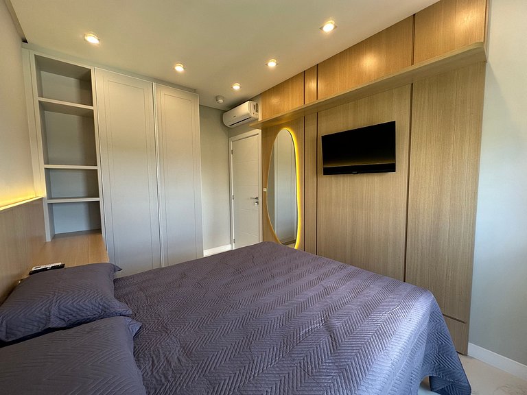 Apartamento com vista para o mar em Bombinhas