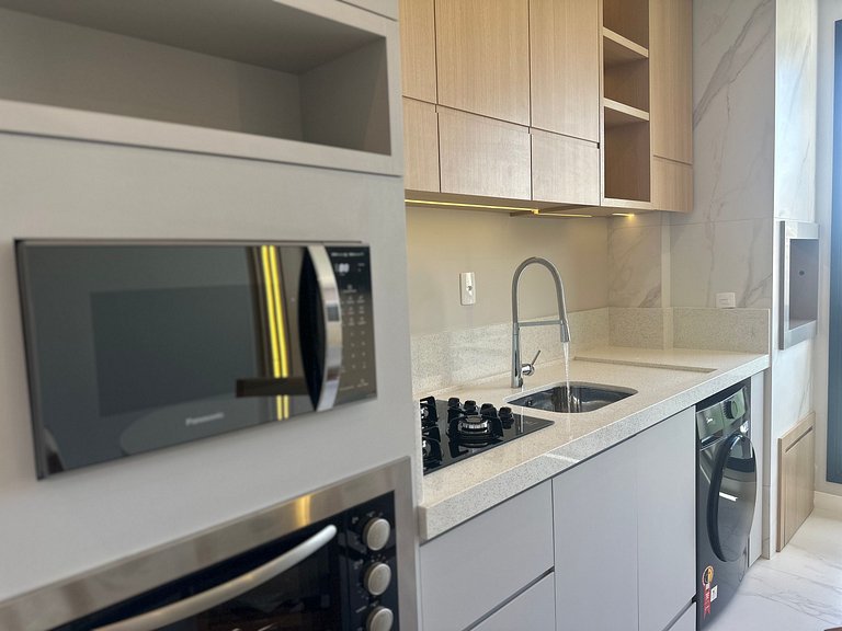 Apartamento com vista para o mar em Bombinhas