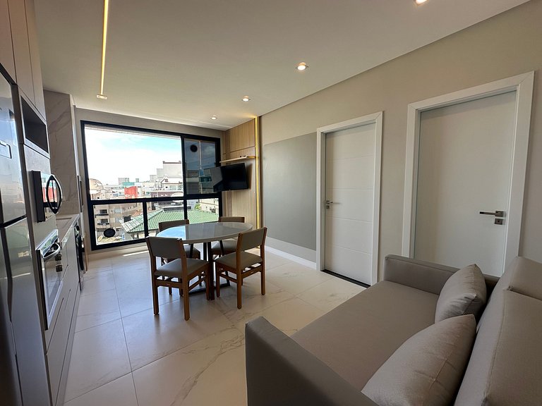 Apartamento com vista para o mar em Bombinhas