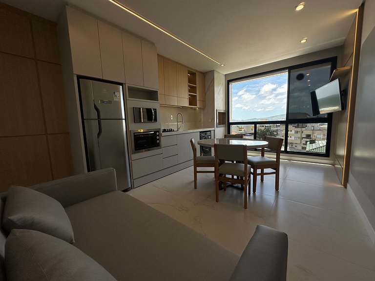 Apartamento com vista para o mar em Bombinhas