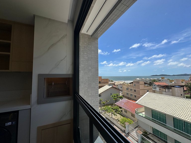 Apartamento com vista para o mar em Bombinhas