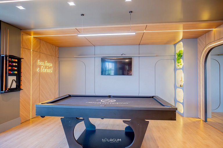 70m do mar, com piscina aquecida!