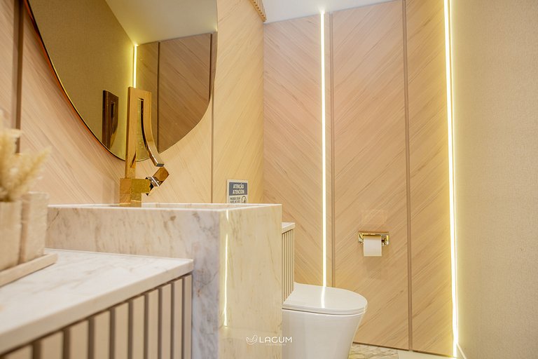 Apartamento com vista para o mar em Bombinhas