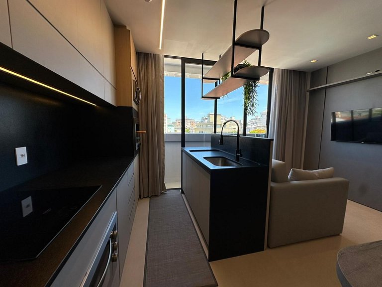 Apartamento com Jacuzzi e Piscina • 120 m da Praia