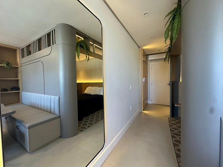 Apartamento com Jacuzzi e Piscina • 120 m da Praia