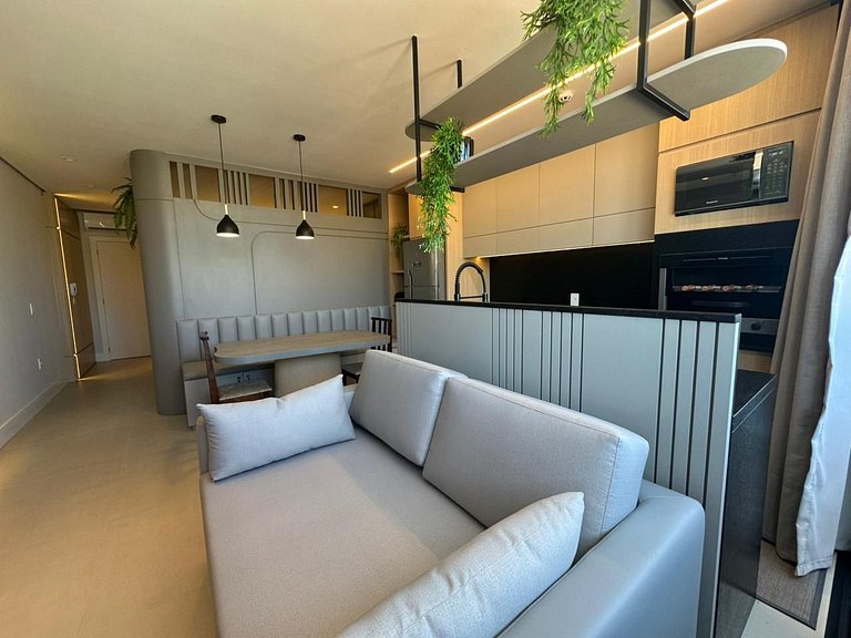 Apartamento com Jacuzzi e Piscina • 120 m da Praia