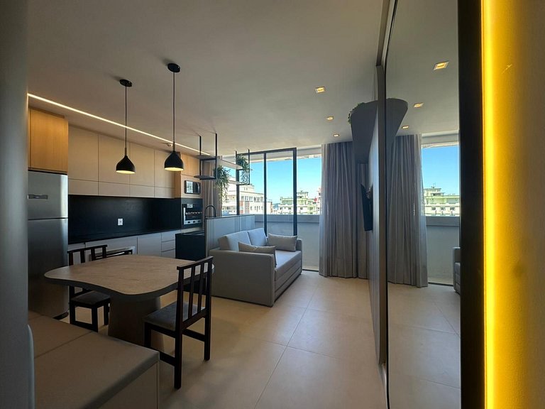 Apartamento com Jacuzzi e Piscina • 120 m da Praia