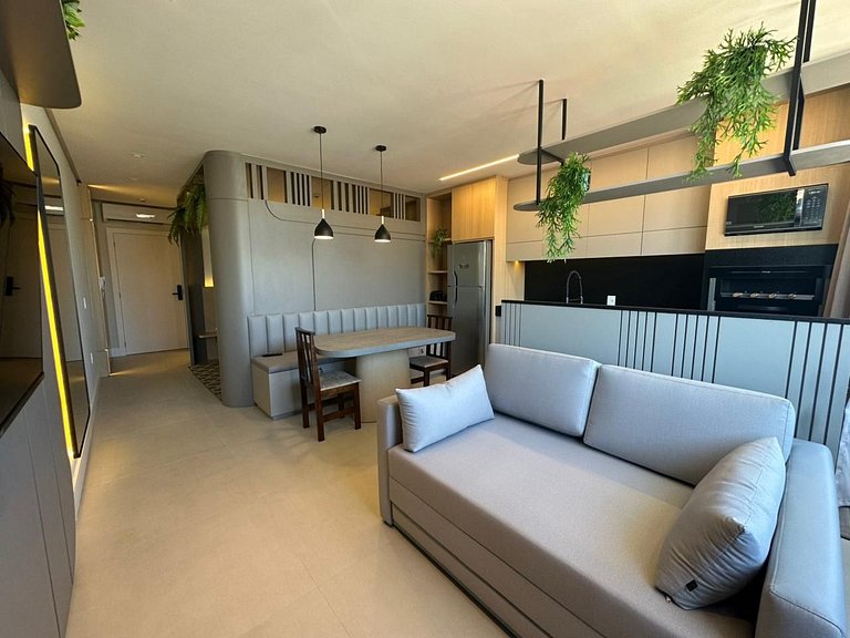 Apartamento com Jacuzzi e Piscina • 120 m da Praia